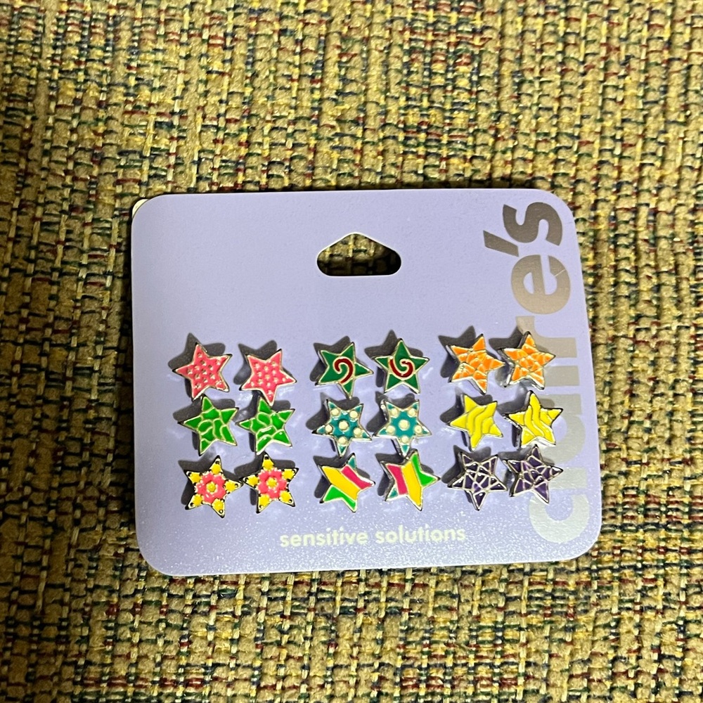 Brand new Claire’s stud earrings pack of 9 pairs